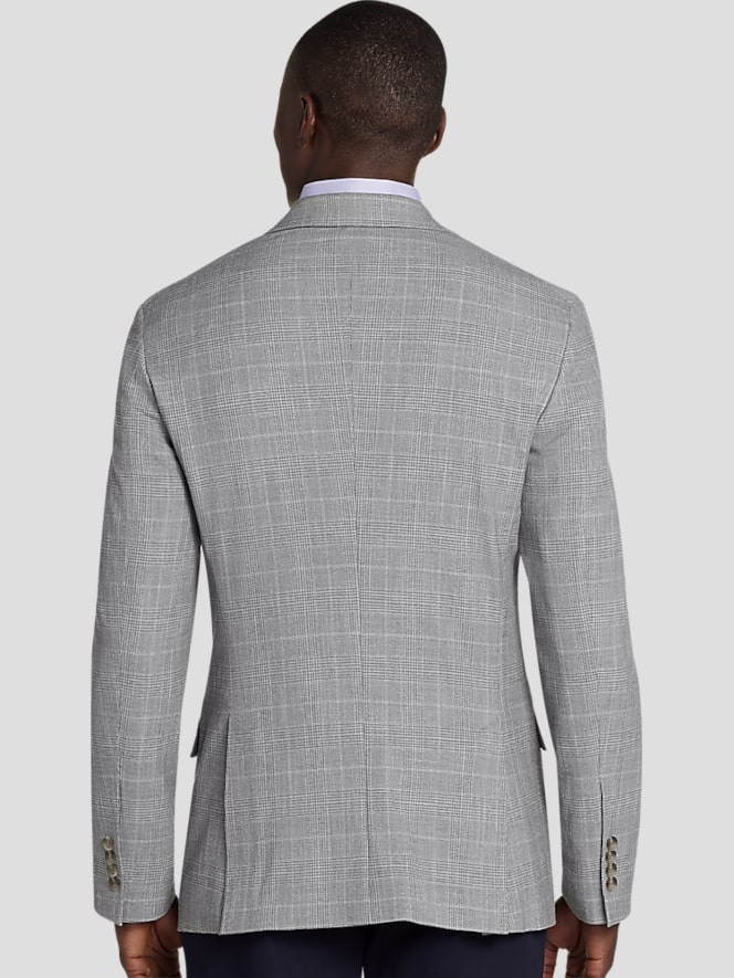 Pronto Uomo Modern Fit Plaid Sport Jacket
