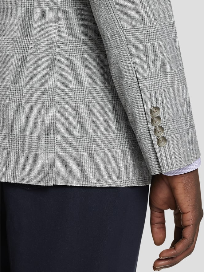 Pronto Uomo Modern Fit Plaid Sport Jacket