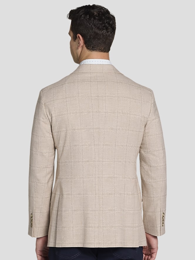 Pronto Uomo Modern Fit Plaid Sport Coat