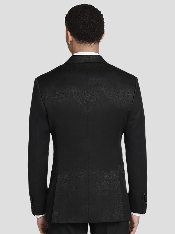 Black Peak Lapel Tux | Black by Vera Wang | Tuxedo Rental