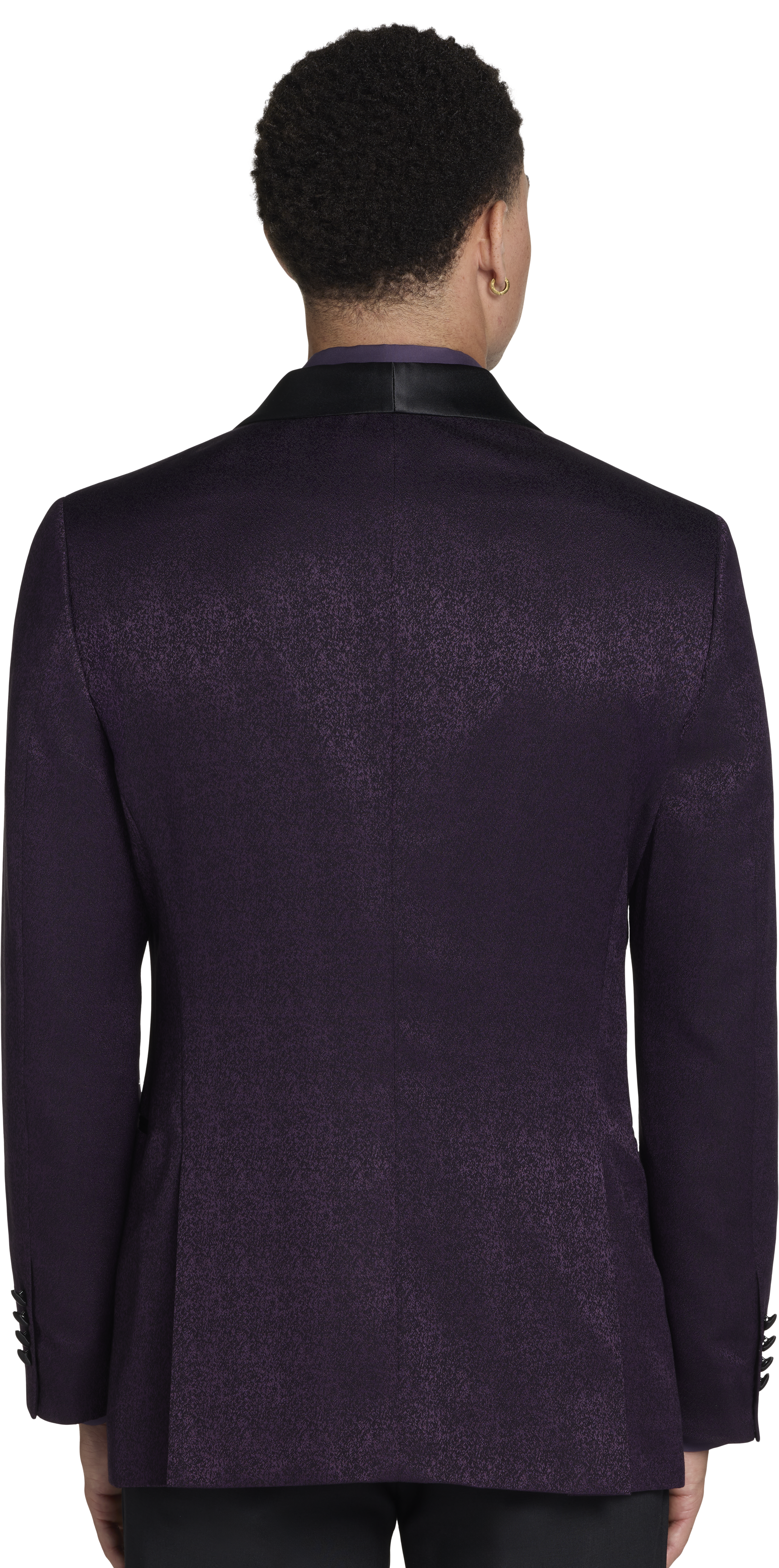 Slim Fit Jacquard Dinner Jacket