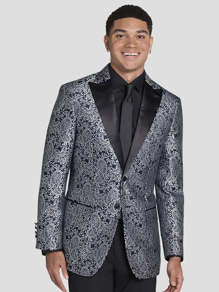 Egara Slim Fit Paisley Dinner Jacket Dinner Jackets Men s Wearhouse
