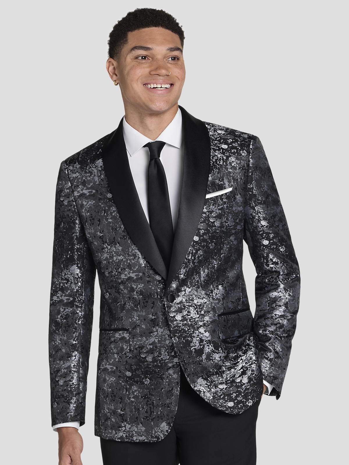 Egara Slim Fit Camo Dinner Jacket Dinner Jackets Men s Wearhouse