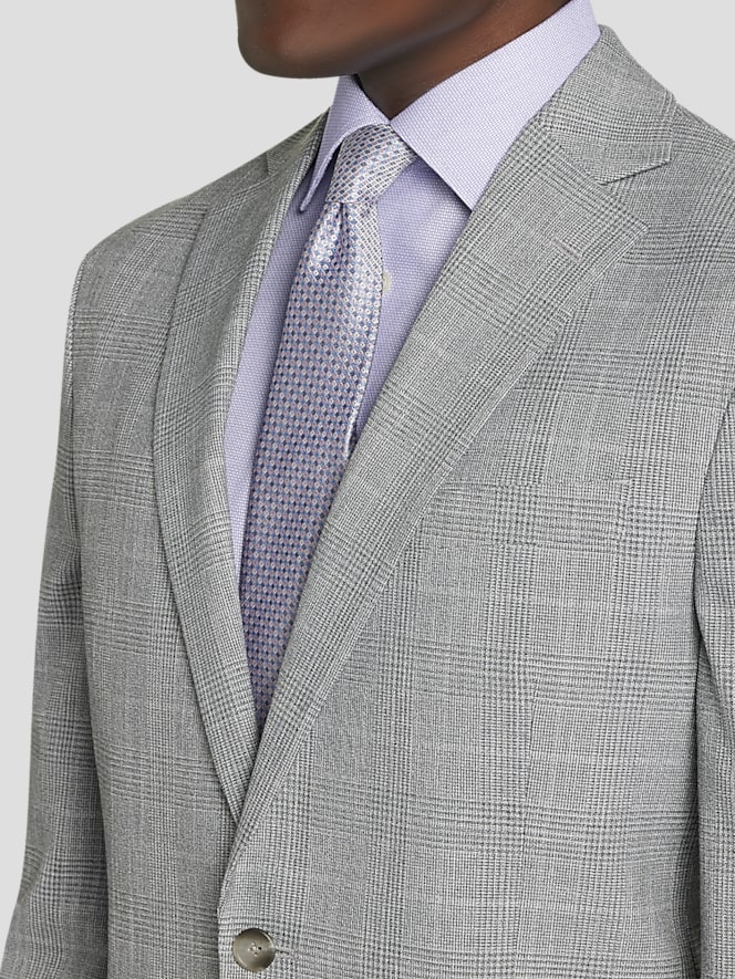 Pronto Uomo Executive Fit Plaid Sport Jacket | Sport Coats