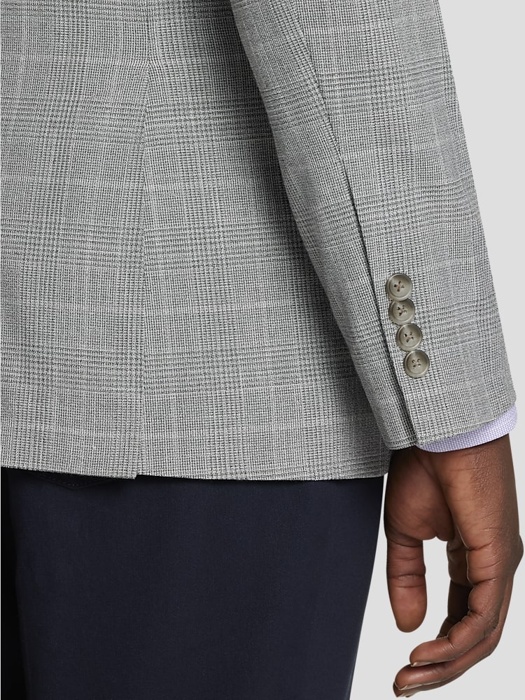 Pronto Uomo Executive Fit Plaid Sport Jacket | Sport Coats