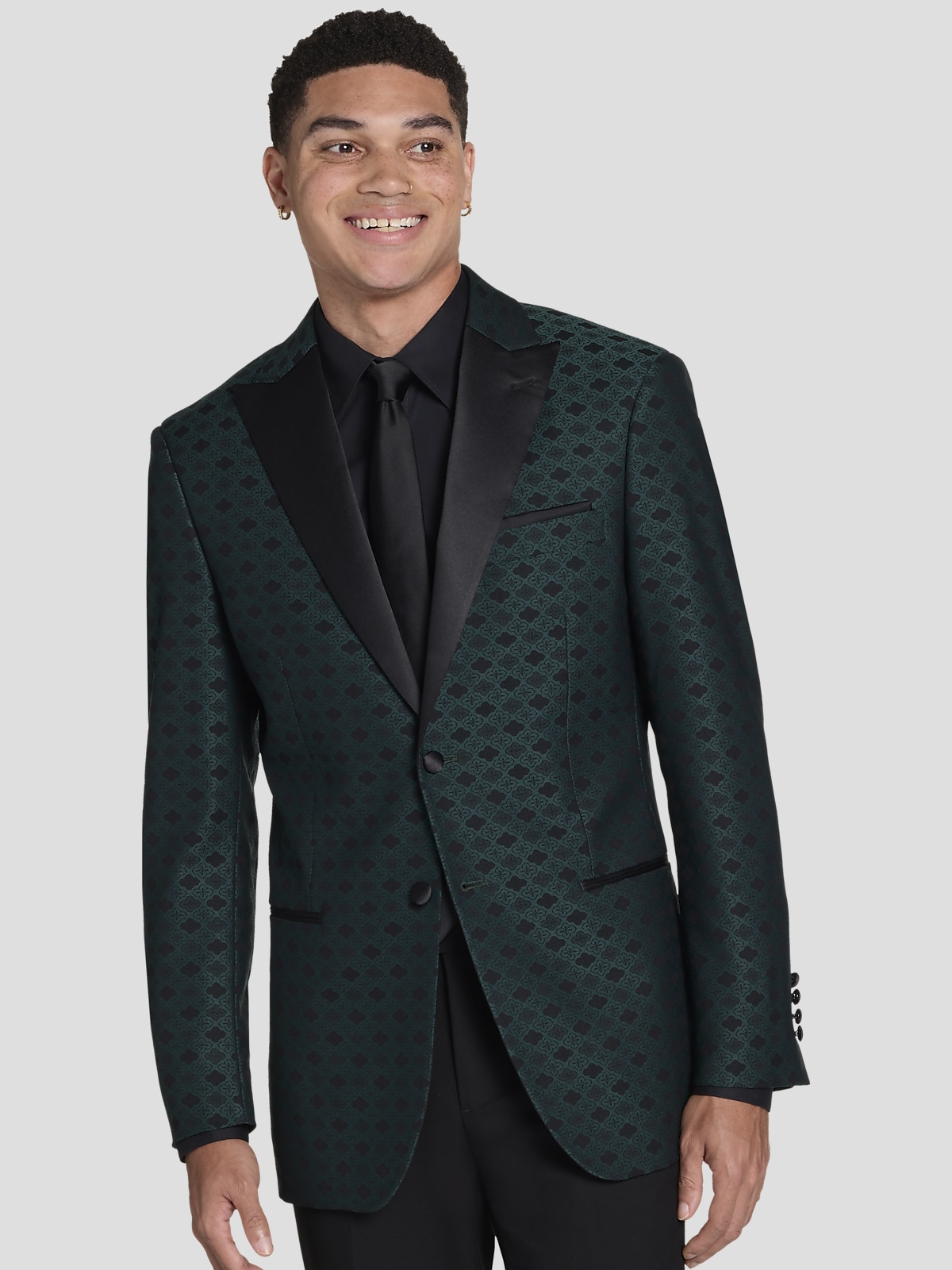 Mens jacquard dinner jacket deals