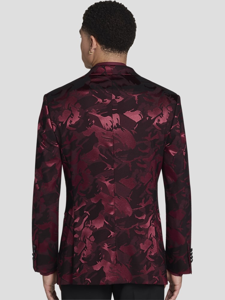 After Hours Slim Fit Peak Lapel Camo Dinner Jacket Dinner Jackets Men s Wearhouse