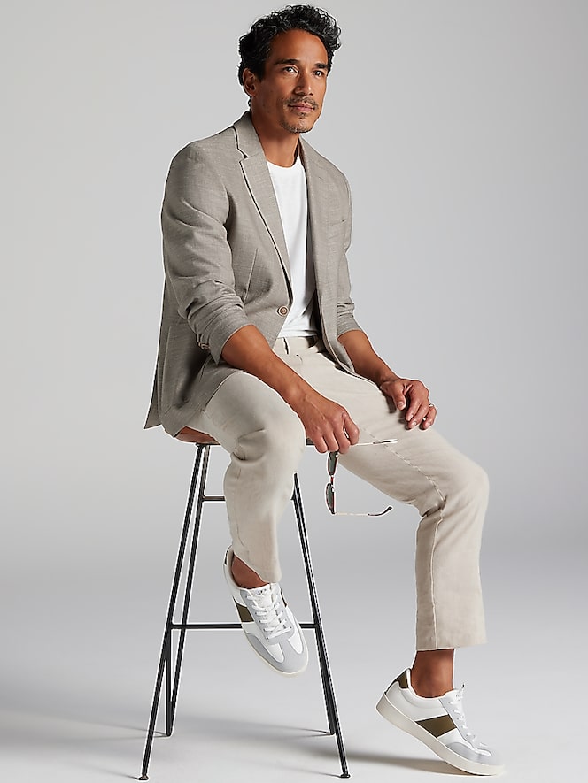 Nautica Modern Fit Structure Weave Sport Coat