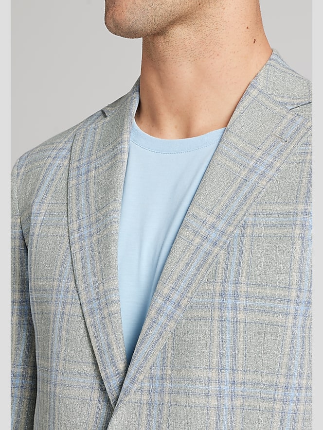 JOE Joseph Abboud Modern Fit Plaid Sport Coat