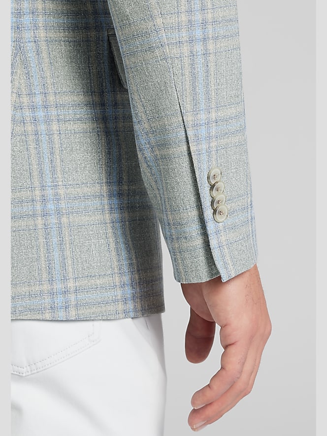 JOE Joseph Abboud Modern Fit Plaid Sport Coat