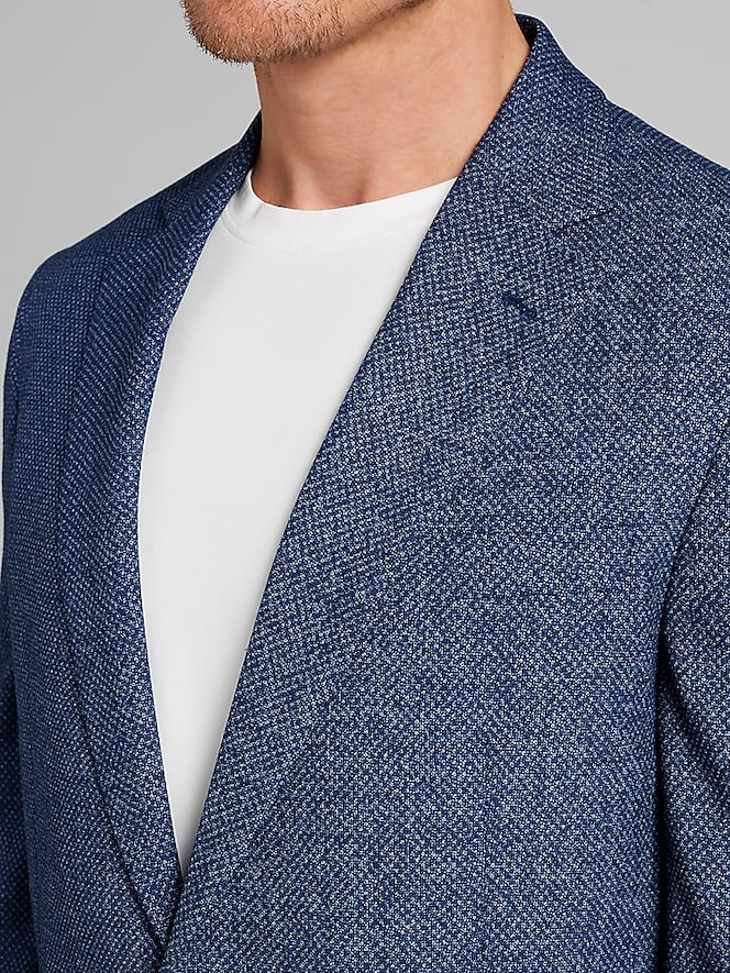 Awearness Kenneth Cole Modern Fit Wool Blend Tic Sport Coat