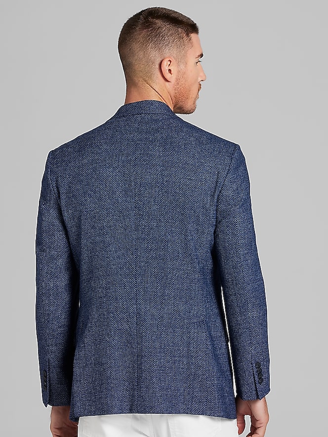 Awearness Kenneth Cole Modern Fit Wool Blend Tic Sport Coat