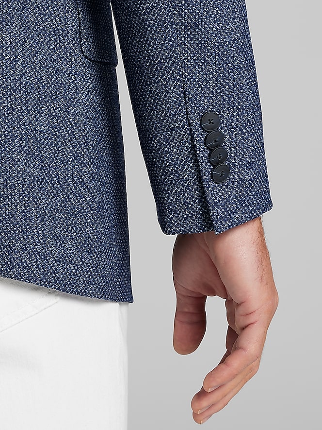 Awearness Kenneth Cole Modern Fit Wool Blend Tic Sport Coat