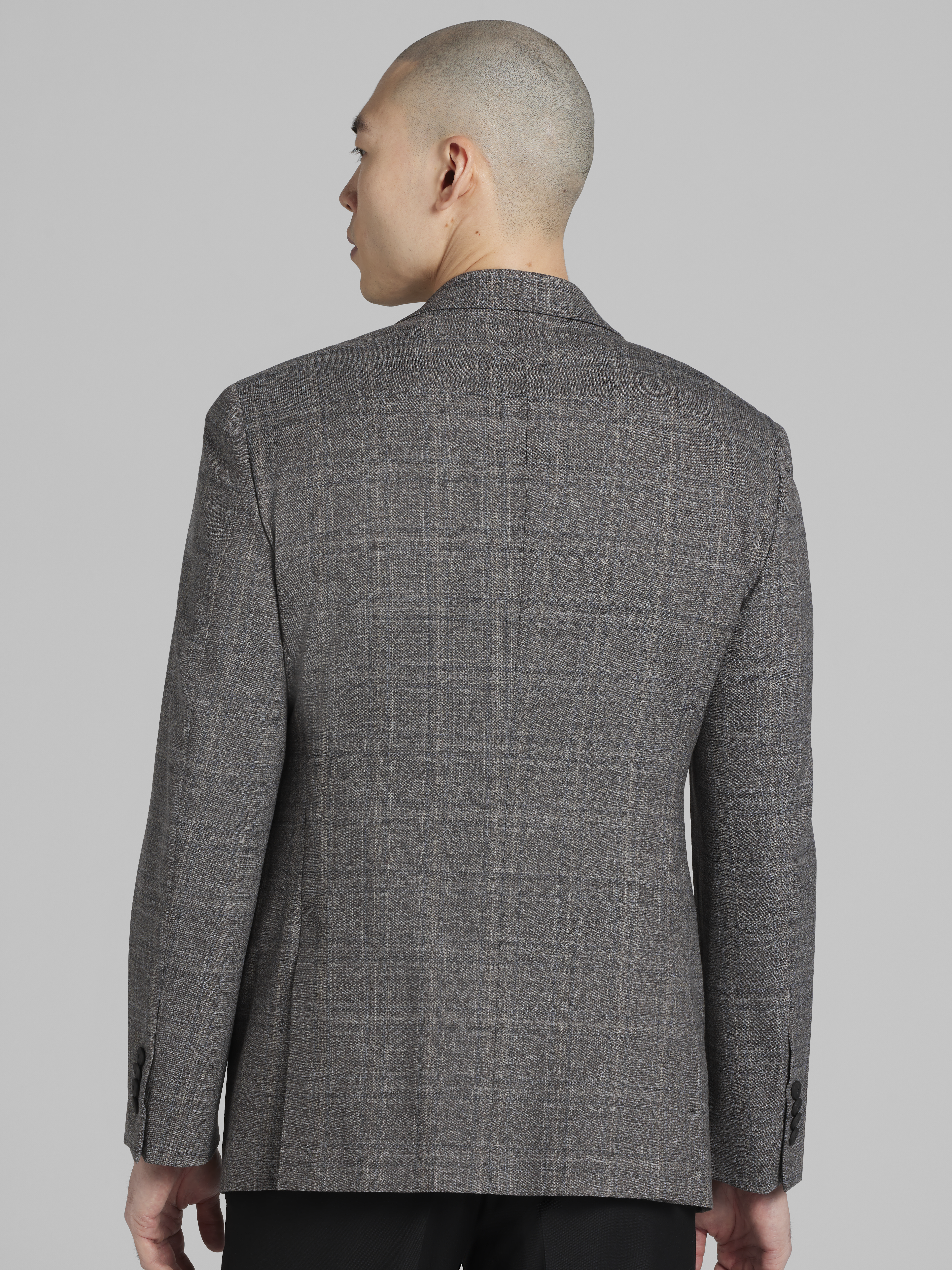Modern Fit Wool Blend Plaid Sport Coat