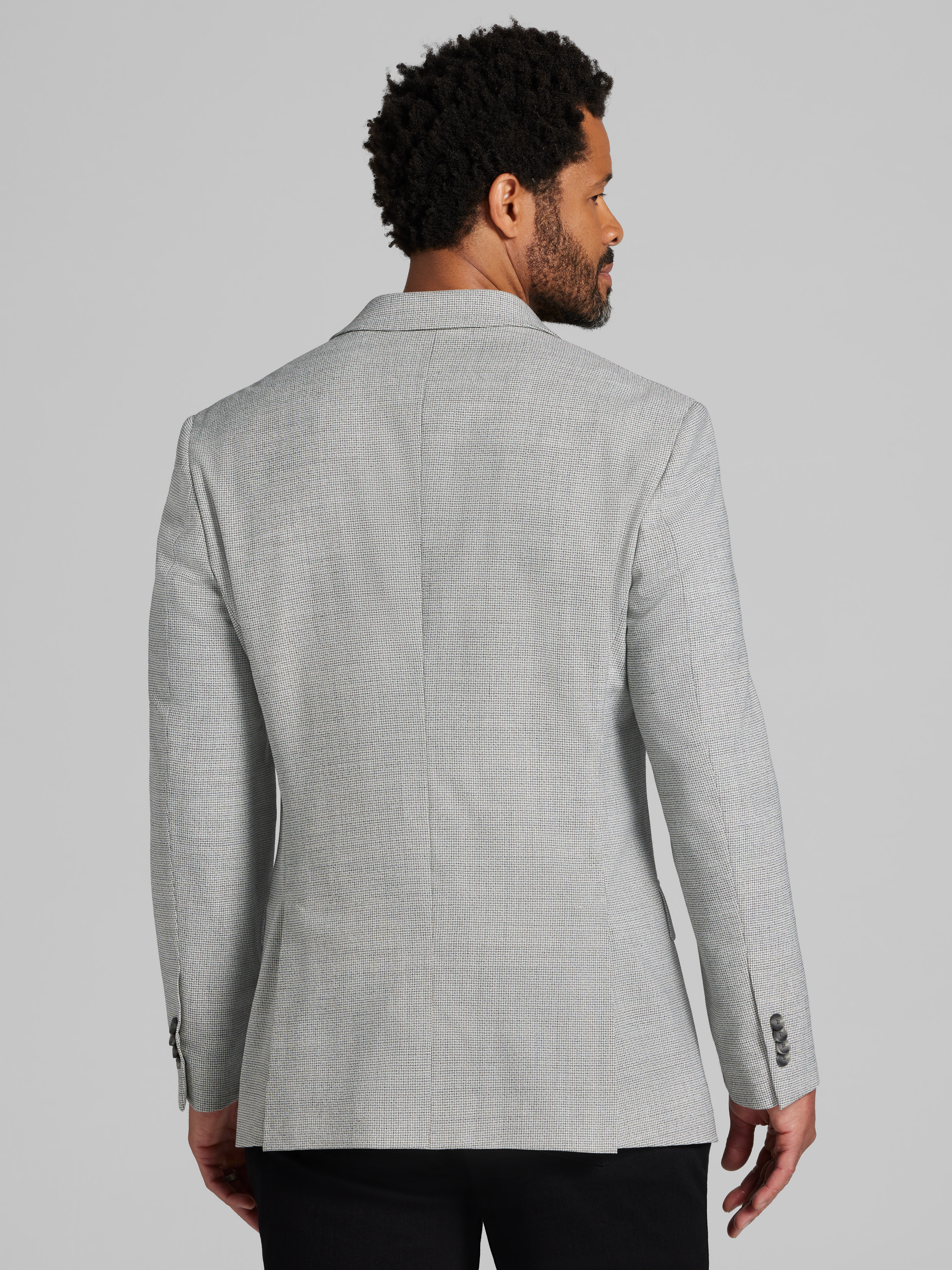 Modern Fit Houndstooth Sport Coat