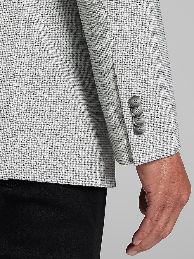 Awearness Kenneth Cole Modern Fit Houndstooth Sport Coat