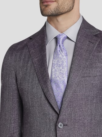 Joseph abboud gray herringbone topcoat cheap