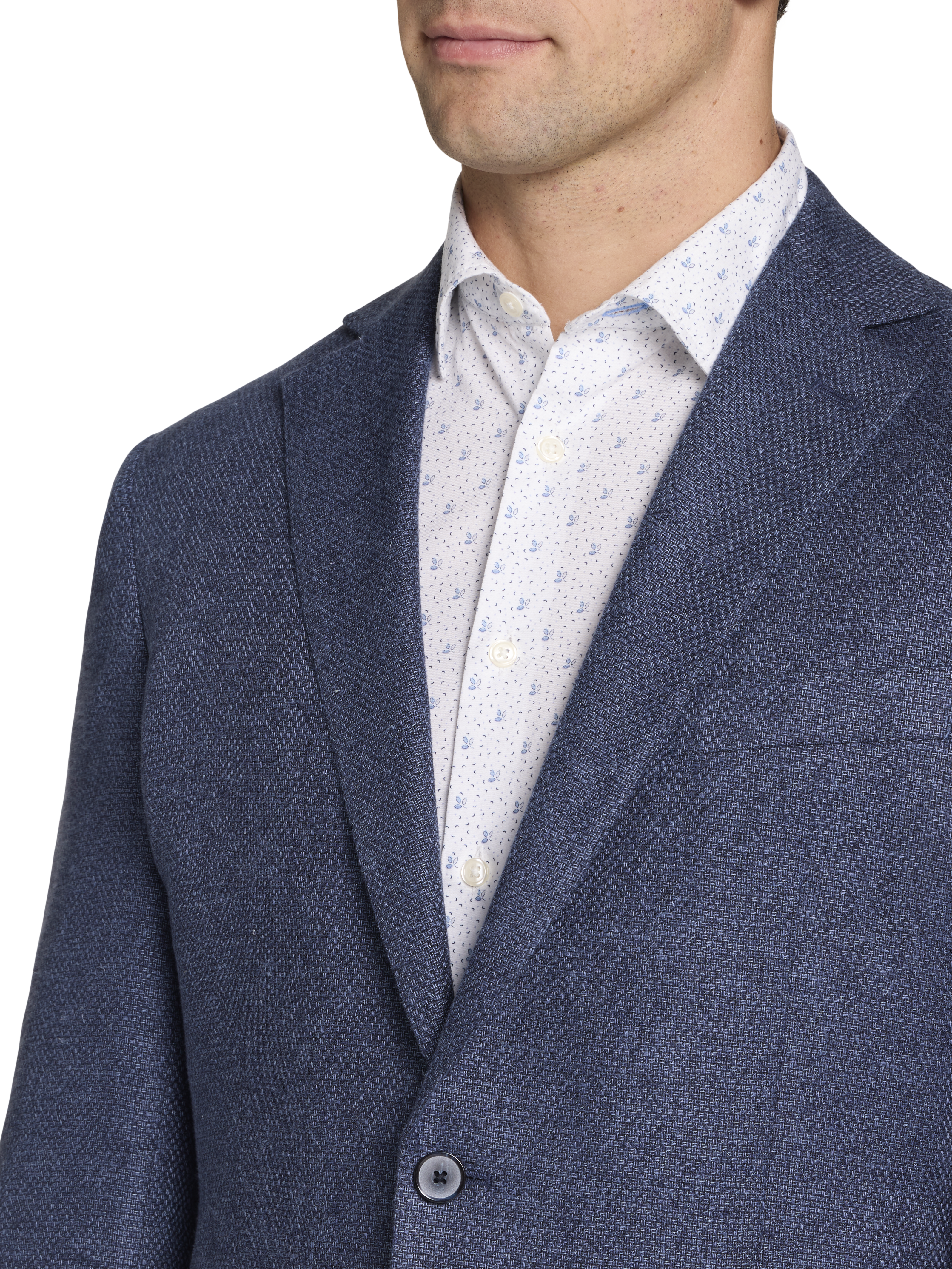 Modern Fit Linen Blend Sport Coat
