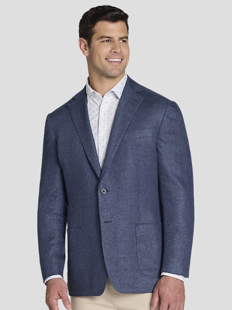 Joseph abboud tan modern fit twill car coat hotsell