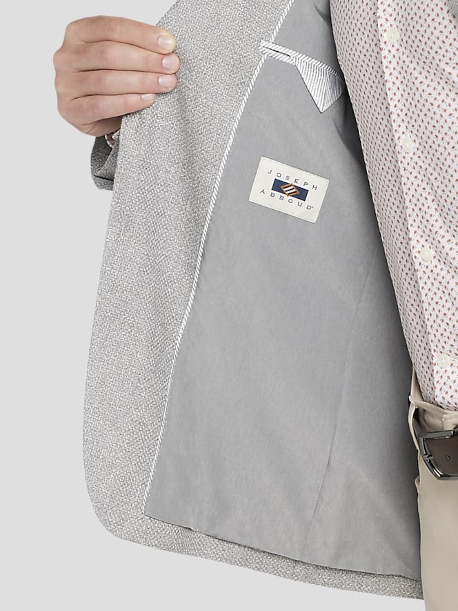 ジャケット・アウター the newhouse  PHILIP COAT onyx-metallic-tweed-zip-front-