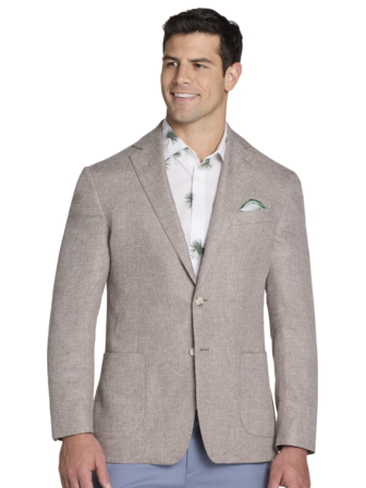 TIC WEAVE TEXTURED SOLID MODERN FIT SPORTCOAT