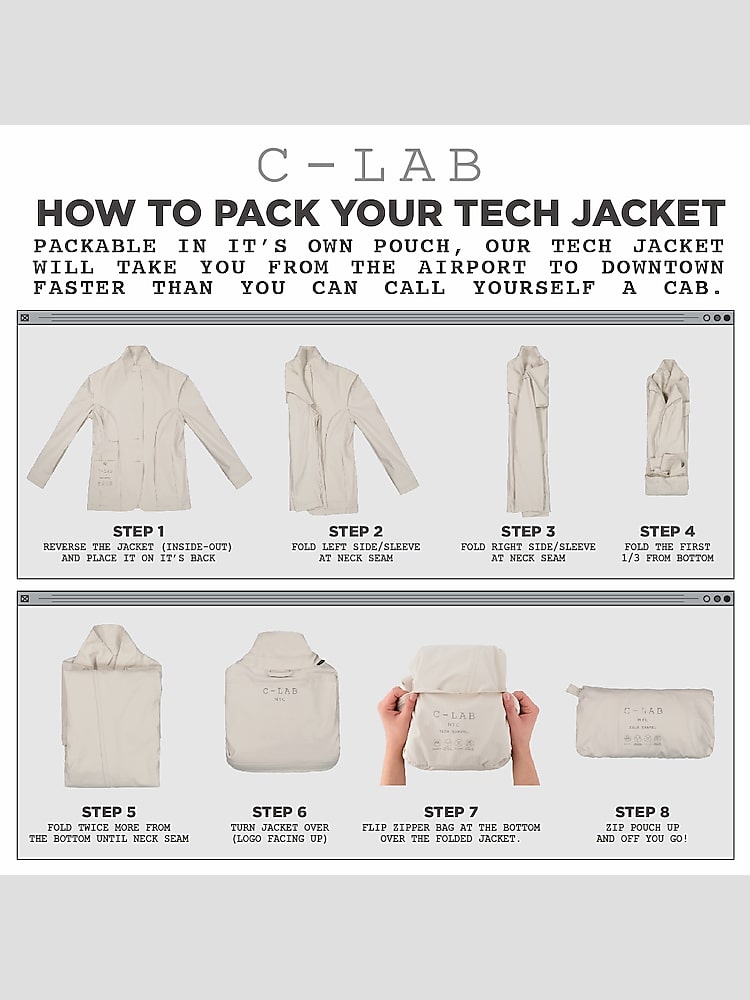 Modern Fit Packable Performance Sport Coat