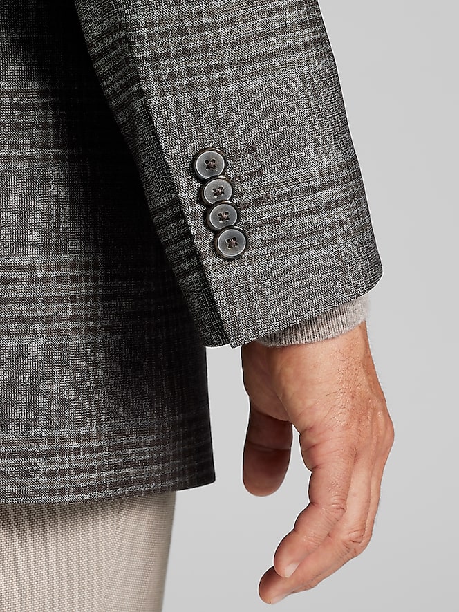 Joseph Abboud Classic Fit Plaid Sport Coat