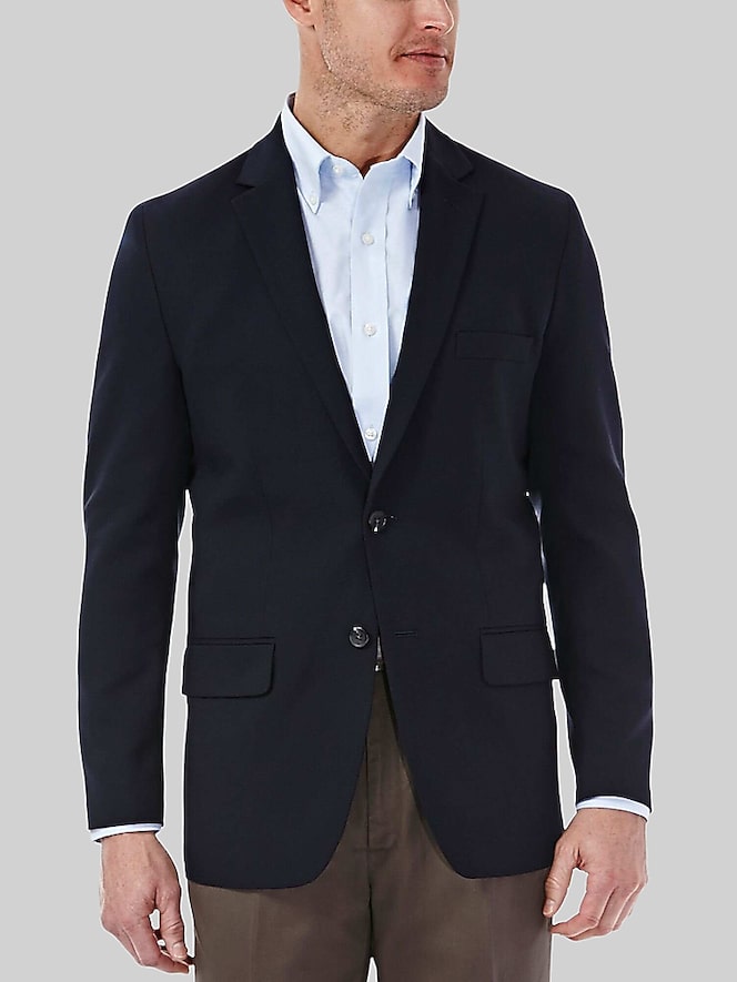 Haggar Classic Fit Solid Sport Coat