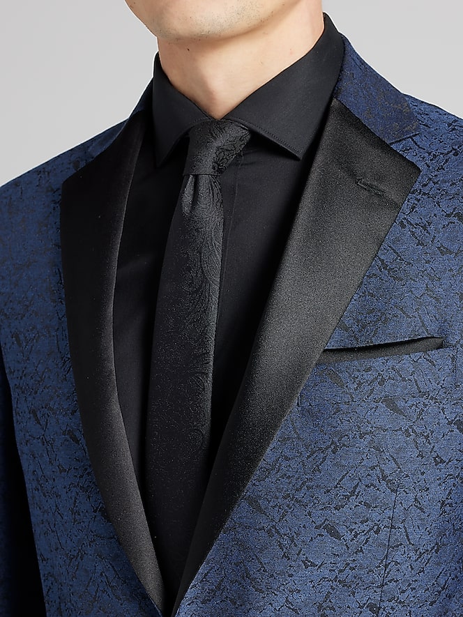 Egara Slim Fit Jacquard Dinner Jacket | Dinner Jackets