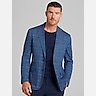 Joseph Abboud Modern Fit Windowpane Knit Sport Coat