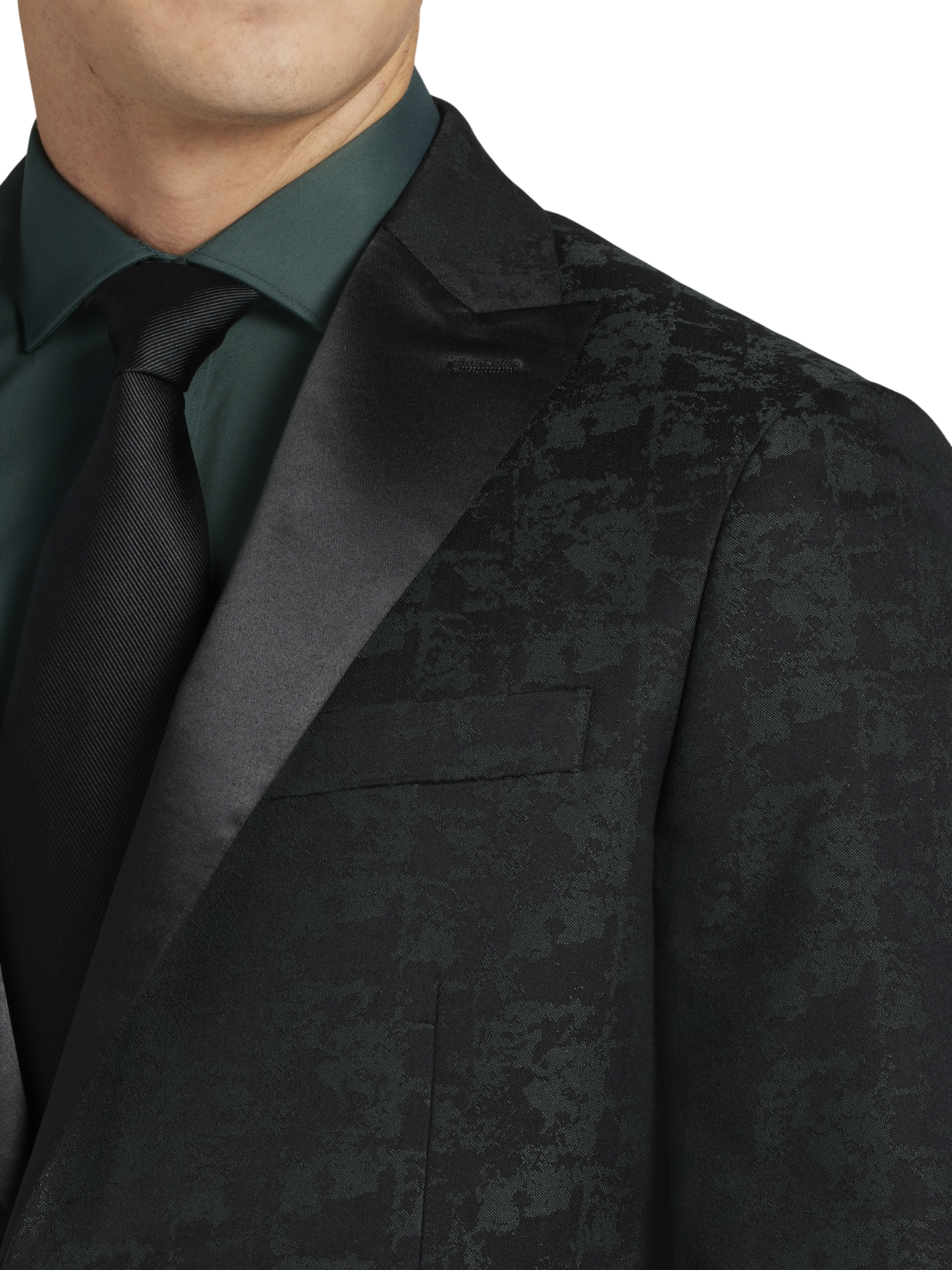 Slim Fit Jacquard Dinner Jacket