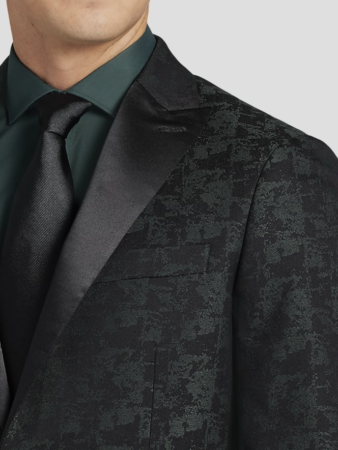 Egara Slim Fit Jacquard Dinner Jacket