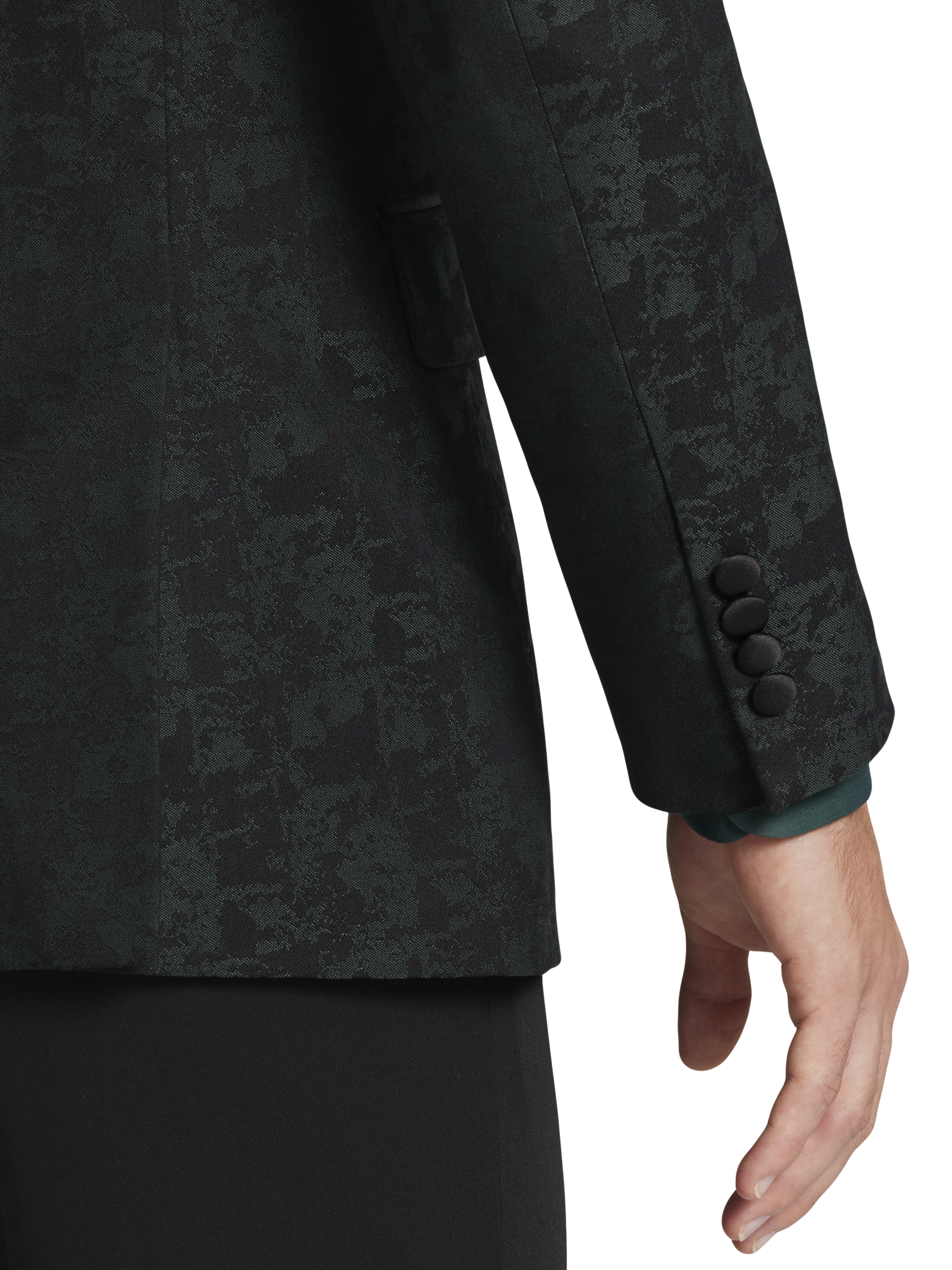 Slim Fit Jacquard Dinner Jacket