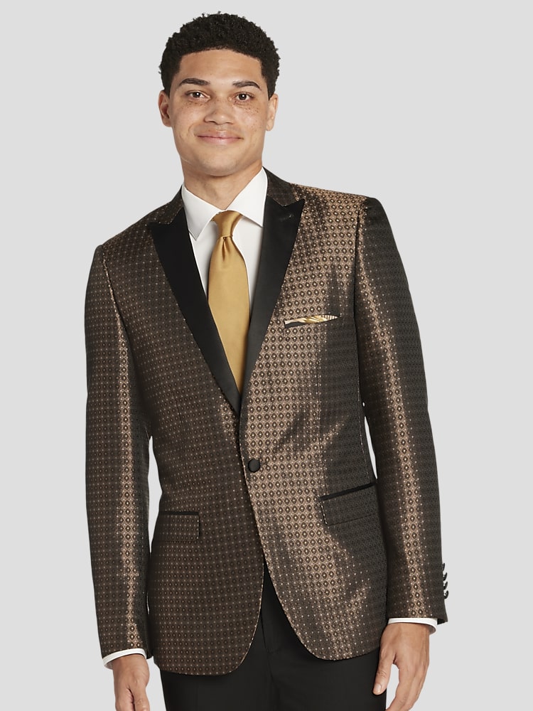 Paisley & gray tuxedo jacket online