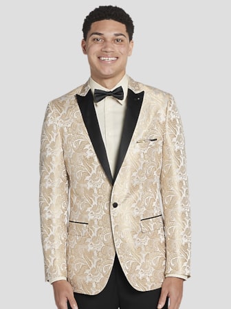 Big and tall paisley blazer sale
