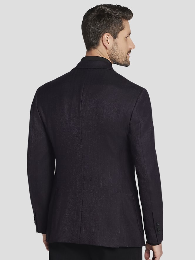 Awearness Kenneth Cole CHILLFLEX Herringbone Modern Fit Sport Coat