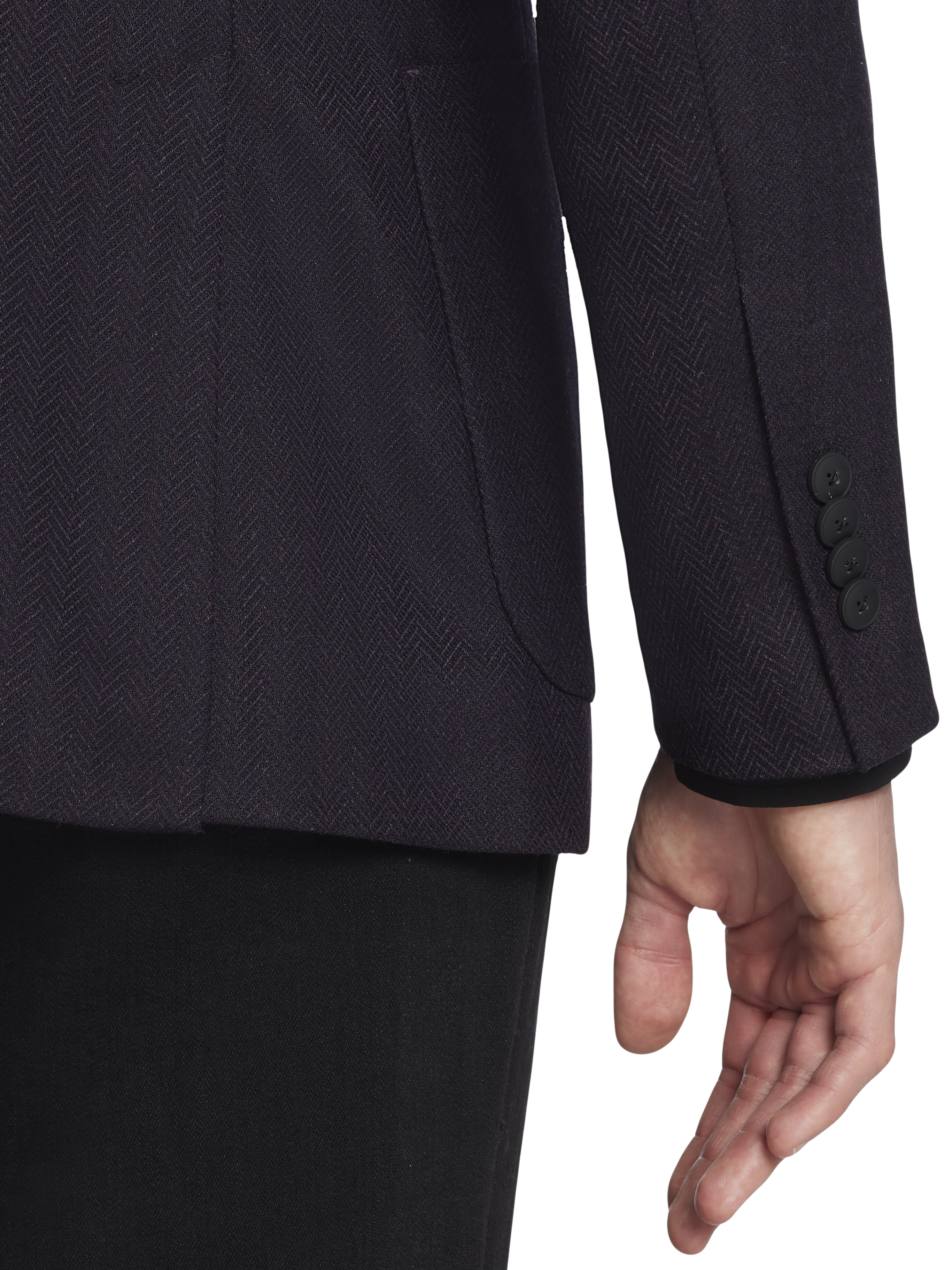 CHILLFLEX Herringbone Modern Fit Sport Coat