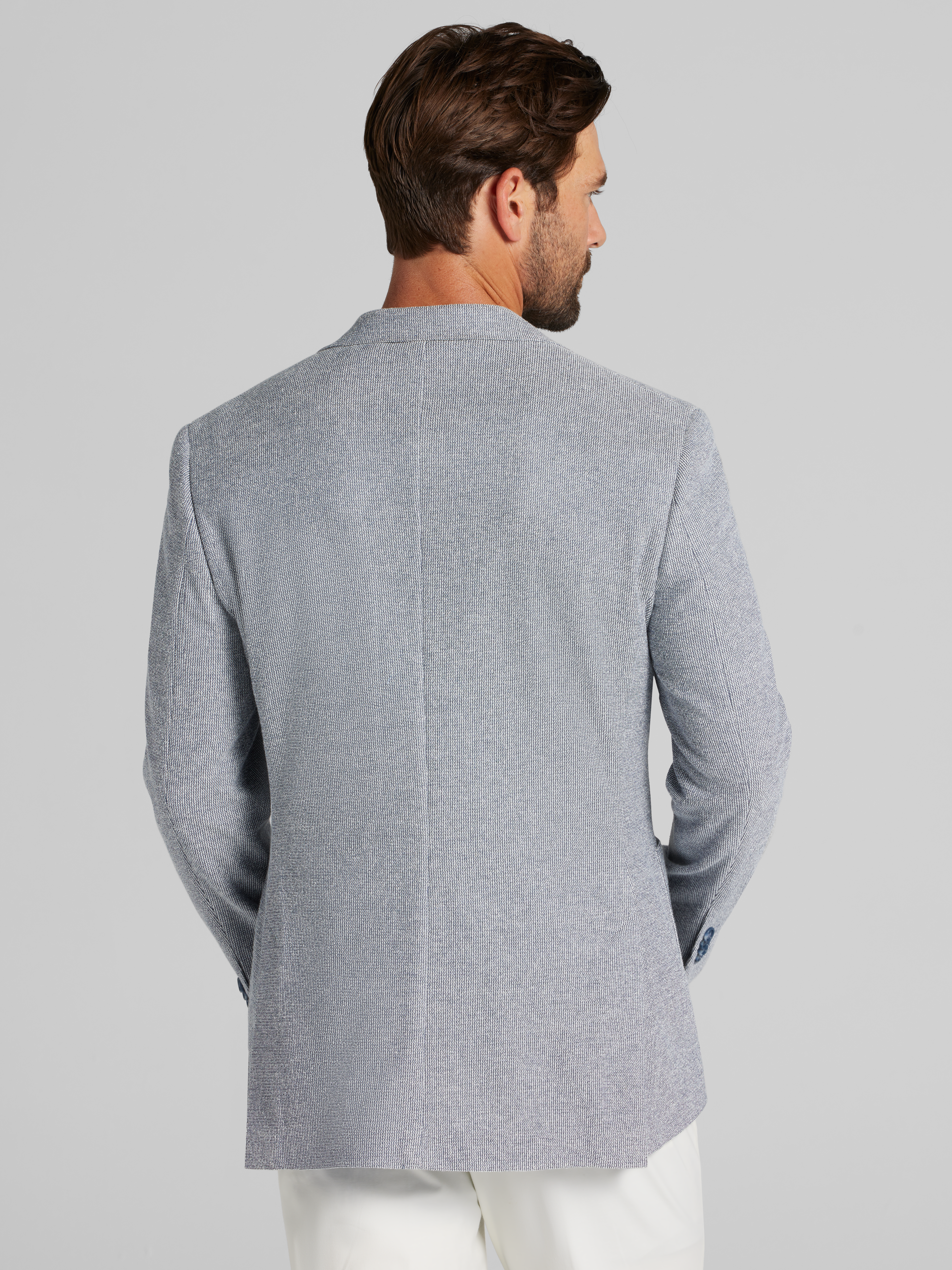 Modern Fit Tic Knit Sport Coat