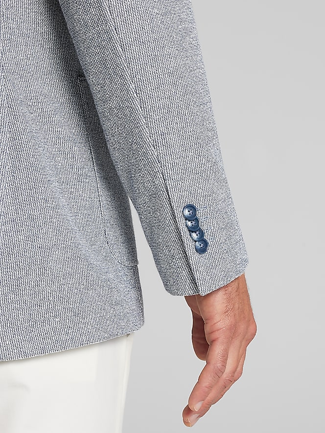 Joseph Abboud Modern Fit Tic Knit Sport Coat