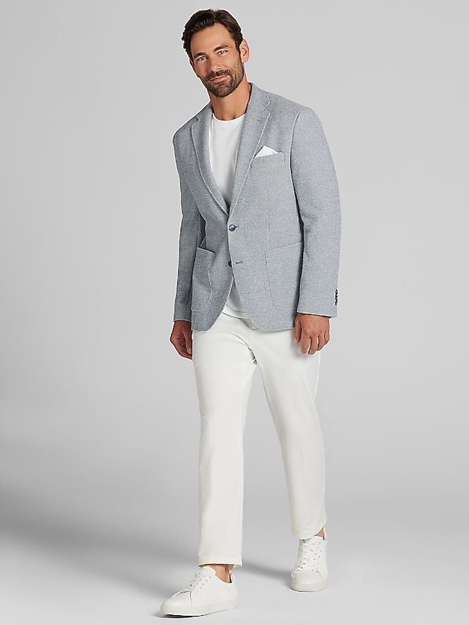 Joseph Abboud Modern Fit Tic Knit Sport Coat