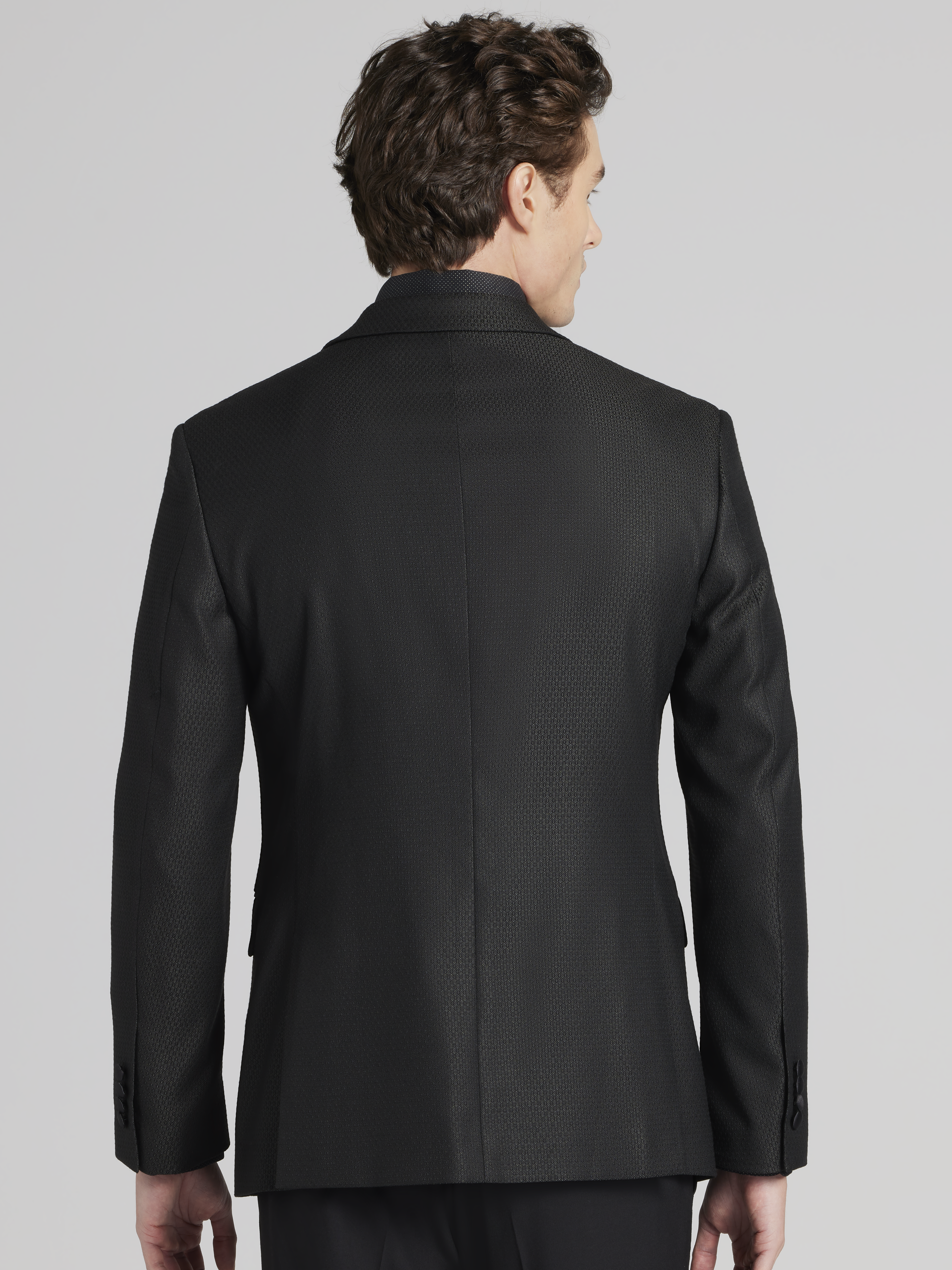 Slim Fit Tic Dinner Jacket