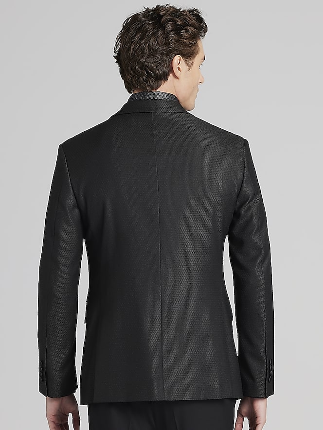 Egara Slim Fit Tic Dinner Jacket | Dinner Jackets | Men's