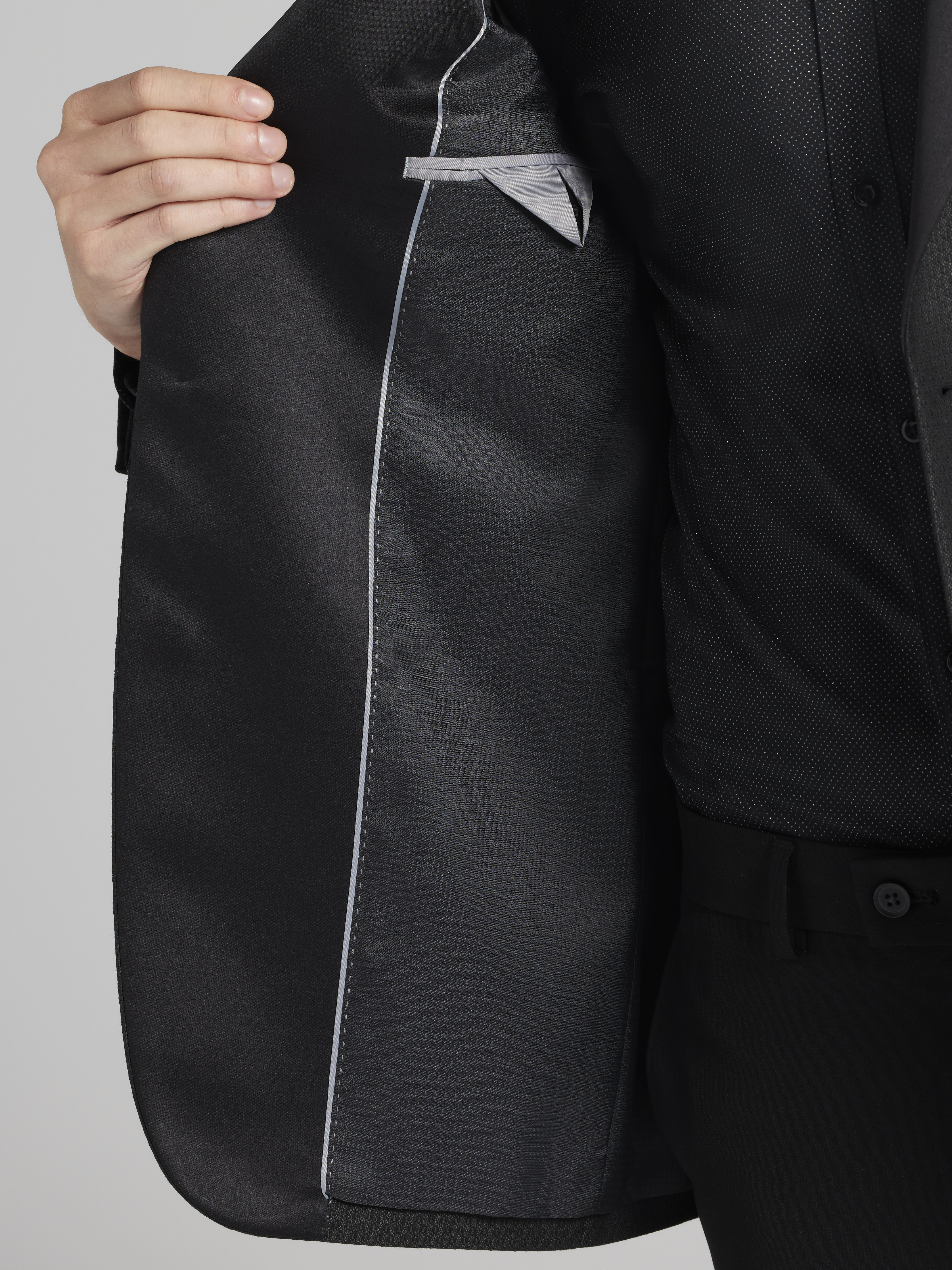 Slim Fit Tic Dinner Jacket