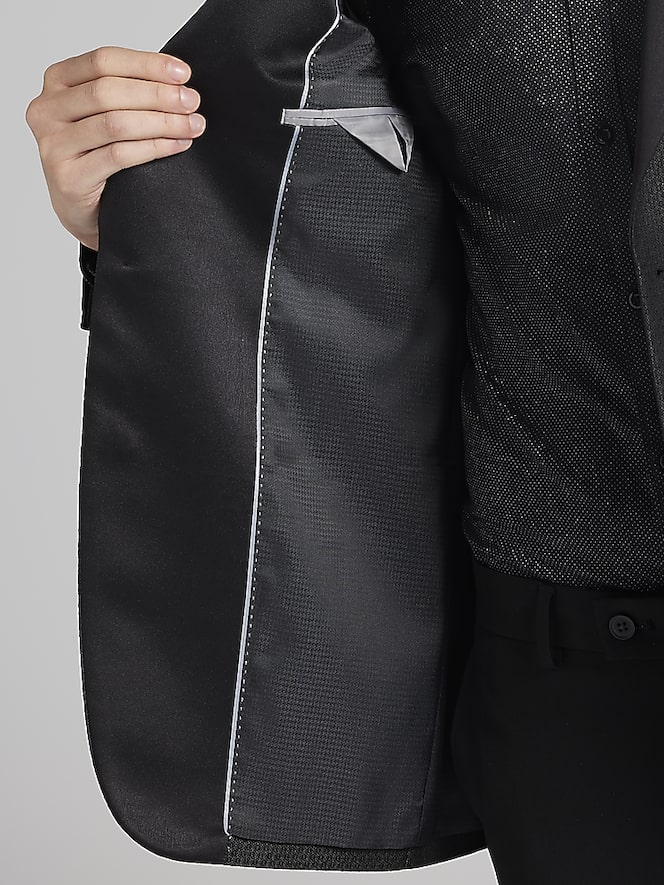 Egara Slim Fit Tic Dinner Jacket | Dinner Jackets | Men's