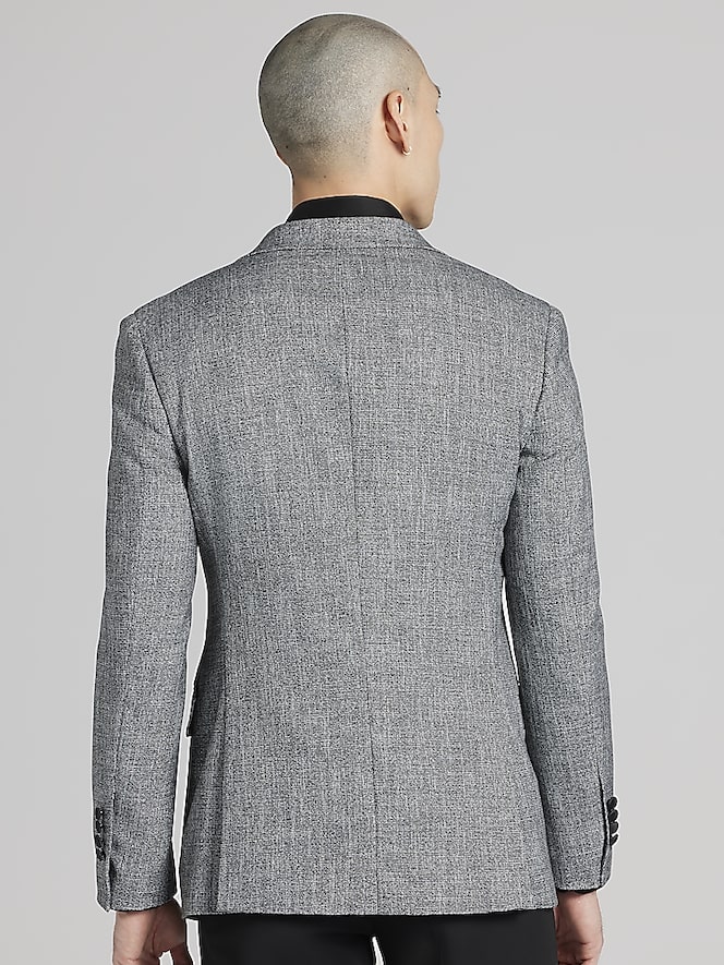 Egara Slim Fit Satin Trim Dinner Jacket