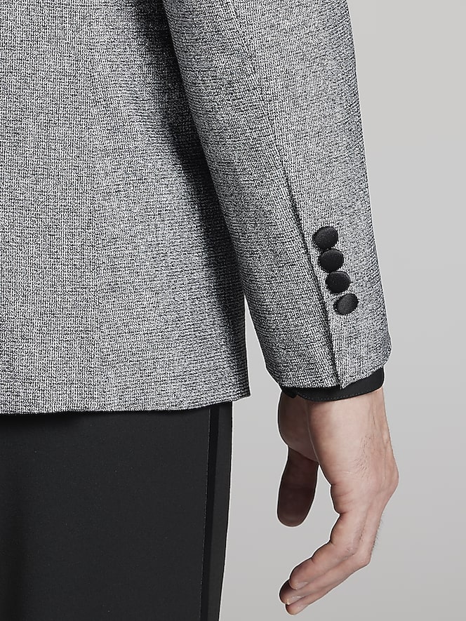 Egara Slim Fit Satin Trim Dinner Jacket