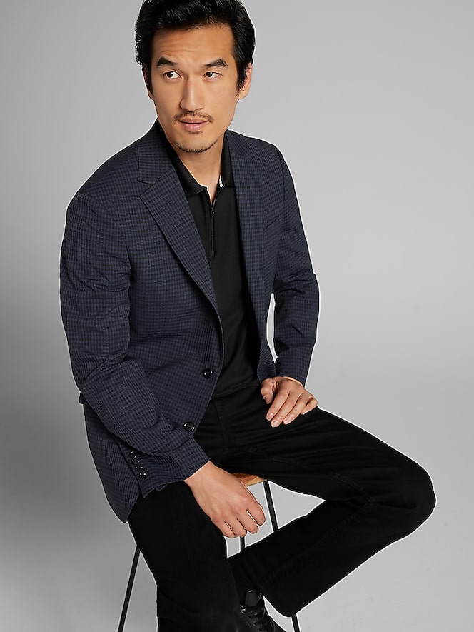 Wilke-Rodriguez Modern Fit Check Sport Coat