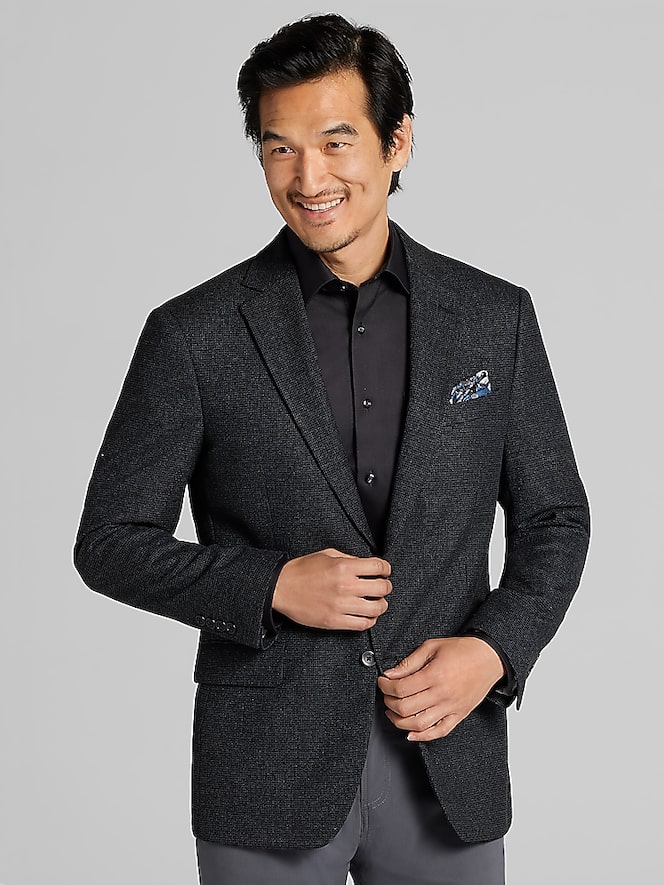 Wilke-Rodriguez Modern Fit Tic Sport Coat