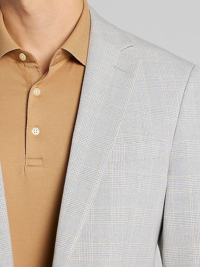 Wilke-Rodriguez Modern Fit Plaid Sport Coat