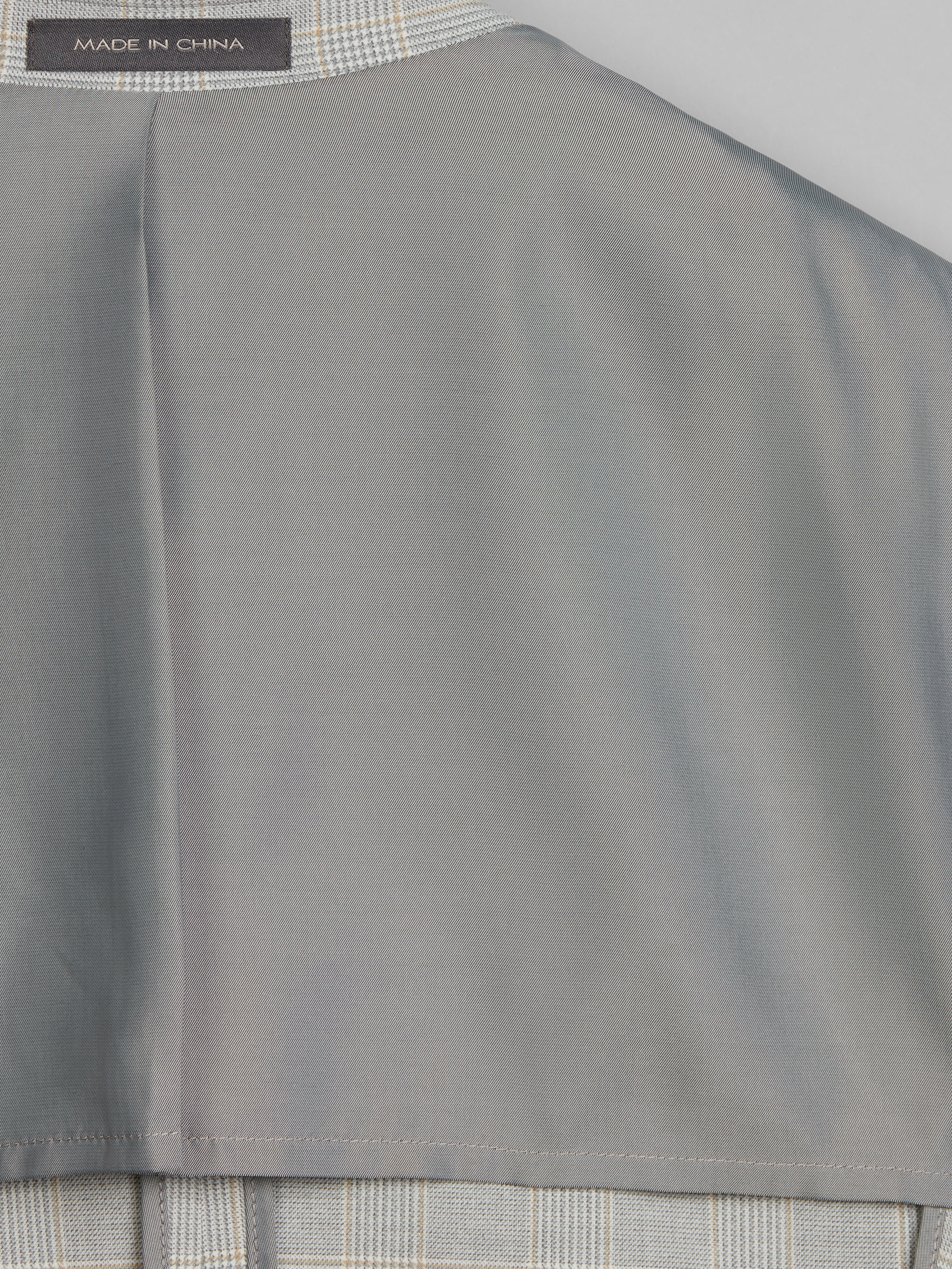 Modern Fit Plaid Sport Coat